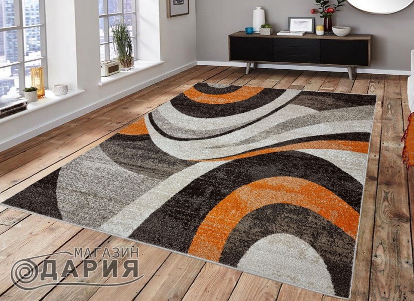 Тъкан килим MAGNOLIA 705 brown/orange